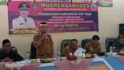 Musrenbang Desa Sentul Ekspektasi Pemerataan Pembangunan Berwawasan Lingkungan