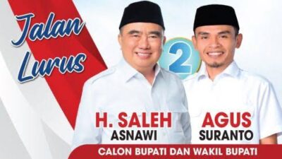 Cabup Tanggamus H. Moh. Saleh Asnawi –  Agus Suranto, Raih Suara Terbanyak di 15 Kecamatan 