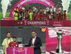 Tampil Gemilang, Timnas Putri Juara AFF 2024, Usai Taklukan Kamboja