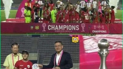 Tampil Gemilang, Timnas Putri Juara AFF 2024, Usai Taklukan Kamboja