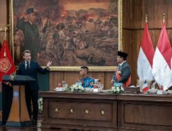 Prabowo Bersama Presiden Prancis Sepakat Meningkatkan Kemampuan Militer di Kancah Global