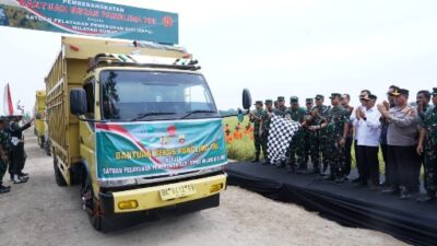 SPPG Sumut Terima Bantuan 40 Ton Beras Dari Panglima TNI