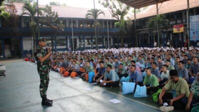 Dandim Kab. Bogor Minta Siswa Baru Cinta Bangsa dan Disiplin Diri