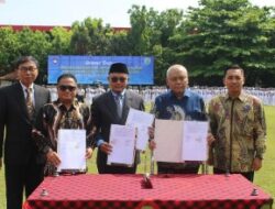 Pengukuhan dan Kenaikan Tingkat Taruna Taruni Pelayaran Tahun 2025, Bersama Penguatan Kerja Sama Melalui Penandatanganan MoU dengan JN Ferry PT. Sowohi