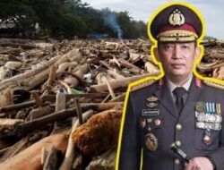 Tercium Aroma Busuk, Kapolri: Kayu Terseret Banjir di Aceh dan Sumatra Ada Bekas Gergaji