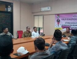 Camat Balaraja Bersama FKDM Komitmen Antisipasi Gangguan Sosial