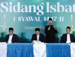 Hilal Belum Terlihat, Kemenag: Idul Fitri Jatuh Pada Hari Sabtu