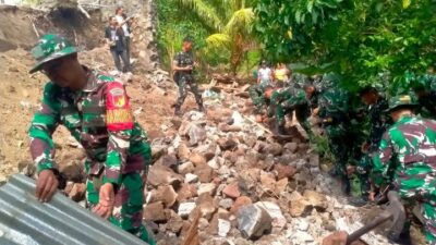 Prabowo: Evakuasi Cepat Warga Bitung Sampai Pulau Batang Dua dari Lokasi Bencana