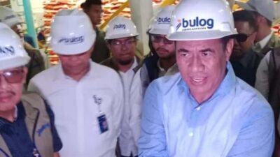 Stok Beras di Sulsel Menembus Batas, Amran: Indikator Program Produksi Pangan Berjalan Efektif