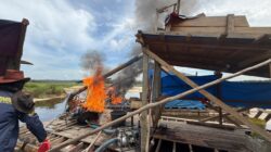 Tertibkan Aktivitas PETI Jenis Dompeng di KUD Timbul Sakoto Tanjung Pauh Polsek Singinggi Hilir Tegas Terhadap Perusak Lingkungan