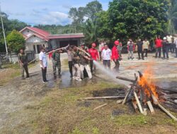 Kapolsek Rokan IV Koto Bersama Forkopimcam Tegaskan Komitmen Pencegahan Karhutla melalui Apel Siaga