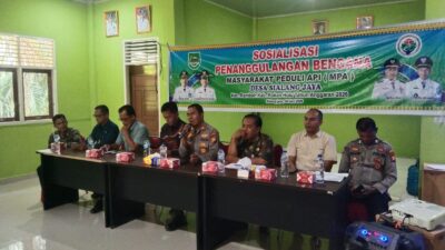Kapolsek Rambah Tekankan Komitmen Bersama Cegah Karhutla Melalui Sosialisasi Masyarakat Peduli Api