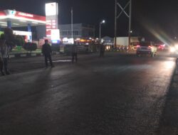 Polsek  Bangko Pusako Gelar KRYD, Antisipasi Gangguan  Kamtibmas di Jalan Lintas Riau–Sumut