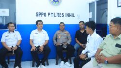 Tim Supervisi Polda Riau Laksanakan Asistensi Tata Kelola Dapur SPPG Polres Inhil