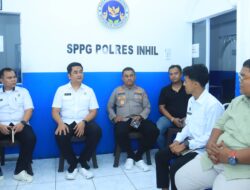 Tim Supervisi Polda Riau Laksanakan Asistensi Tata Kelola Dapur SPPG Polres Inhil