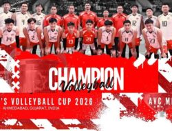 Timnas Voli Putra Indonesia Juara Ajang AVC Men’s Volleyball Cup 2026 di India