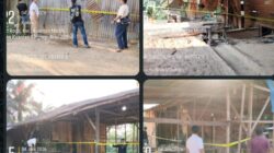 Pasang Police Line Di Beberapa Lokasi Pengolahan Kayu, Bukti Nyata Polsek Kuantan Mudik Perangi Perusak Hutan.