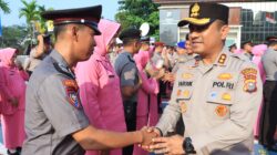 Anggota Polres Indragiri Hilir Naik Pangkat, Kapolres: Jadikan Amanah dan Tingkatkan Pengabdian