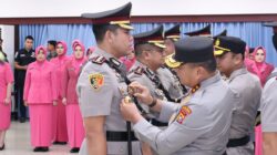 Kapolda Riau Pimpin Sertijab Dirintel, Kabid Humas hingga 4 Kapolres