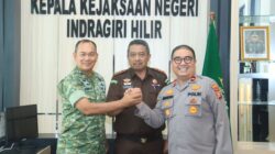 Perkuat Sinergitas, TNI, Polri, dan Kejaksaan Indragiri Hilir Gelar Silaturahmi di Kejari Tembilahan
