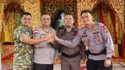 Perkuat Soliditas, Kapolres Rokan Hilir Jalin Sinergitas Bersama TNI dan Kejaksaan
