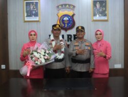 Welcome and Farewell Parade, AKBP Donny Eko Listianto Resmi Sambut Tongkat Komando Polres Indragiri Hilir