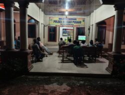 Polsek Bangko Pusako Gelar Nonton Bareng Final Piala Dunia 2026, Pererat Kebersamaan dan Jaga Kamtibmas