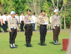 Kapolres Kuansing Pimpin Upacara PTDH Dua Personel, Tegaskan Komitmen Penegakan Kode Etik Polri