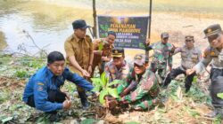 Polres Inhil Bersama Forkopimda Tanam 5.000 Bibit Mangrove Serentak dan di Ikuti  21 Polsek Jajaran, Peringati Hari Mangrove Sedunia