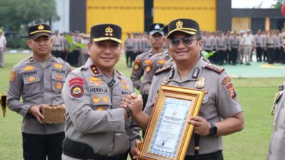 133 Personel Berprestasi Diguyur Penghargaan, Kapolda Riau: Bangun Kepercayaan Publik dengan Karya Nyata