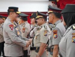Kapolda Riau Pimpin Sertijab Pejabat Utama dan Kapolres, AKBP Aldi Alfa Faroqi Resmi Pimpin Rokan Hilir