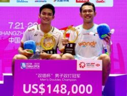 Indonesia Bangga, Pebulu Tangkis Fajar/Fikri Sabet Dua Gelar Japan dan China Oven 2026