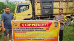 Polsek Cerenti dan Pangean Gencarkan Sosialisasi Larangan PETI, Ajak Masyarakat Jaga Kelestarian Lingkungan
