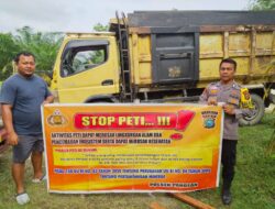 Polsek Cerenti dan Pangean Gencarkan Sosialisasi Larangan PETI, Ajak Masyarakat Jaga Kelestarian Lingkungan