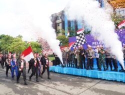 Kapolda Riau Lepas Tim Ekspedisi Merah Putih Presisi, Sasar 17 Desa di Wilayah 3T