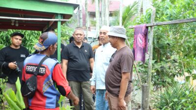 Polres Inhil Bersama Pemda dan Tim Gabungan Lakukan Pencarian Monyet yang Resahkan Warga Tembilahan