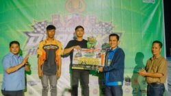 Kapolres Kuansing Tutup Kejuaraan Drag Bike HUT Bhayangkara ke-80, Peserta  Diajak Tinggalkan Balap Liar