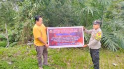 Polsek Benai dan Polsek Logas Tanah Darat Gencarkan Sosialisasi Karhutla, Kapolres Kuansing Ajak Masyarakat Cegah Kebakaran Sejak Dini