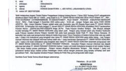 Dugaan Penggelapan Aset PT Sinar Reksa Kencana Dilaporkan ke Polda Riau, Kurator Resmi Dipolisikan