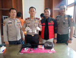 Baru menjabat ! Polsek Pujud  Langsung Tancap Gas, Ungkap Peredaran Sabu 40 Gram, Tiga Orang Berhasil Di Ringkus