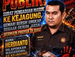 GEMARI: Herdianto Kasi Uheksi Kejati Riau Cuma Ujung Keris–Tapi Kami Akan Tarik Keris Itu Sampai ke Gagangnya di Jakarta
