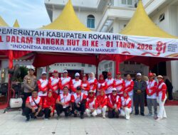 Kapolres Rohil Hadiri Karnaval HUT ke-81 RI, 61 Peserta Meriahkan Bagansiapiapi