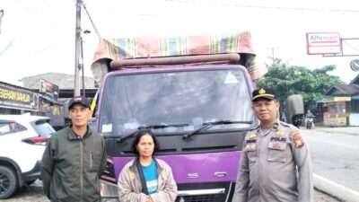 Polsek Bangko Pusako Antar Jagung Pipil ke Bulog Dumai, Dukung Ketahanan Pangan
