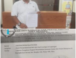 LSM Gakorpan ke Polda Riau, Laporkan Dugaan Perambahan Kawasan Hutan dan Mangrove di Kepenghuluan Serusa