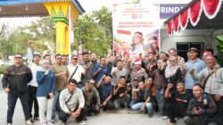 HUT RI ke-81, Ditbinmas dan Bid Humas Polda Riau Bersama Insan Pers Satukan Semangat Merah Putih
