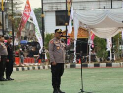 Apel Pengamanan Pacu Jalur 2026, Polres Kuansing Perkuat Kesiapsiagaan di Tepian Narosa