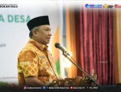 Dorong Penguatan UPZ dan Pemberdayaan Umat, Bupati “Anton” Buka Pelatihan Takmir Masjid Paripurna se-Rohul