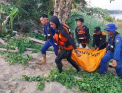 Tim Gabungan Temukan Korban Tenggelam di Sungai Batang Kuantan
