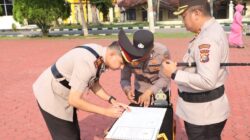 Kapolres Rohil Pimpin Sertijab Kasat Lantas, AKP Fikri Kurniawan Jabat Kasat Lantas Baru