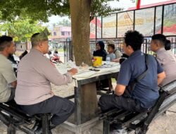 Jumat Curhat dan Jumat Barokah, Polsek Singingi Dekatkan Diri dengan Masyarakat